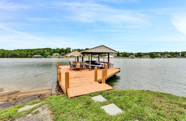Dock Days- Deep water and fantastic wide water views. Volley Ball and horseshoe competitions await.