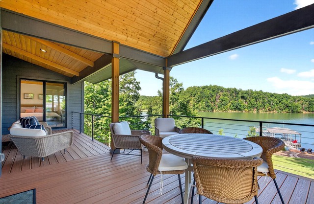 Dockside of the Moon | Lakefront Luxury, Views & Private Dock