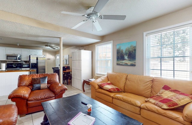 Dog-friendly home with open yard & private hot tub