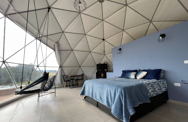 Domo Geodésico - Conforto e Relaxamento na Natureza