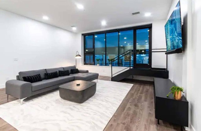 Downtown! Brand New, Modern, Massive Kitchen with Island + Game Room & Theater.