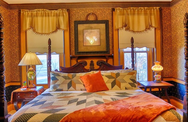 Dutch Royal Orange Suite at Pella Mansion