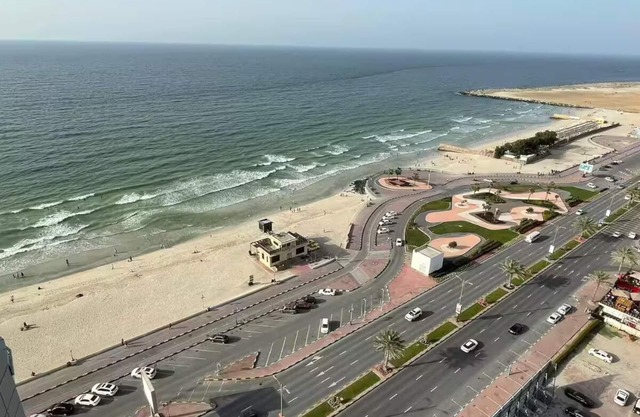 Elegant Beachfront Seaview Apartment in Ajman