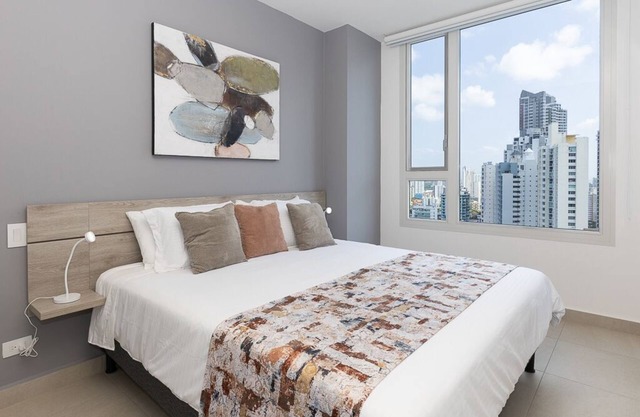 Elite aprt w/2 Bdr + 2 Bthr in Panama City Center/Near Metro station and Nightlife