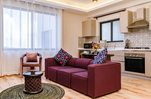Elite One Bedroom Apartment,Swimming pool, gym, workspace ,Wonderiss Homes close proximity to GTC, JW Mariott and Kempinski