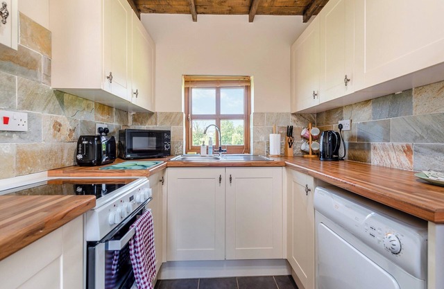 Enjoy a Carmarthenshire countryside break at this peaceful farm stay.