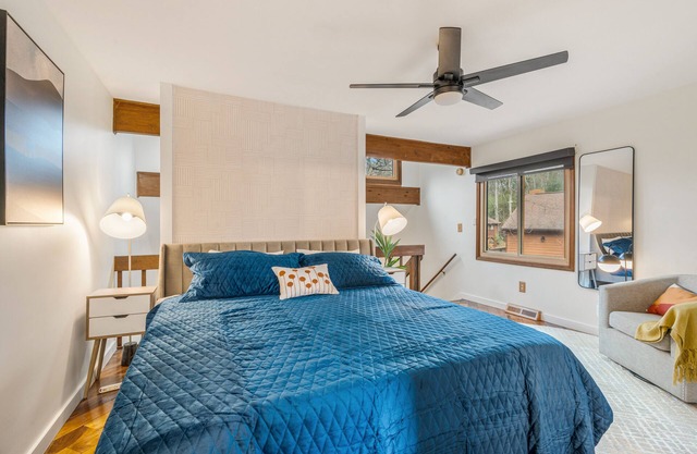 Enjoy a peaceful and relaxing stay at this cozy and charming cottage.