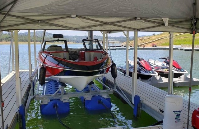 Enjoy lakefront luxury at the lodge! Views, private dock, lake access, five bedrooms, game room.