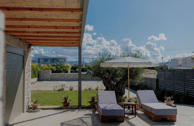 Enjoy our new luxurious villas and of course Greek weaher and hospitality !n