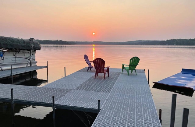 Enjoy the Sunsets over Beautiful Lake Mitchell!