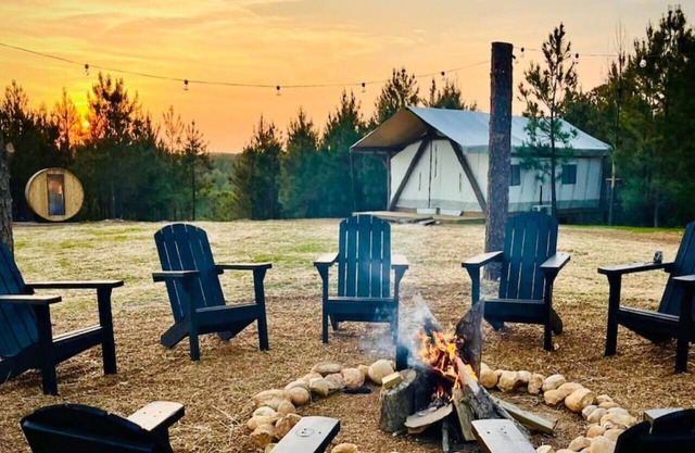 Entire Glamping Campground, 8 Luxury Safari Tents