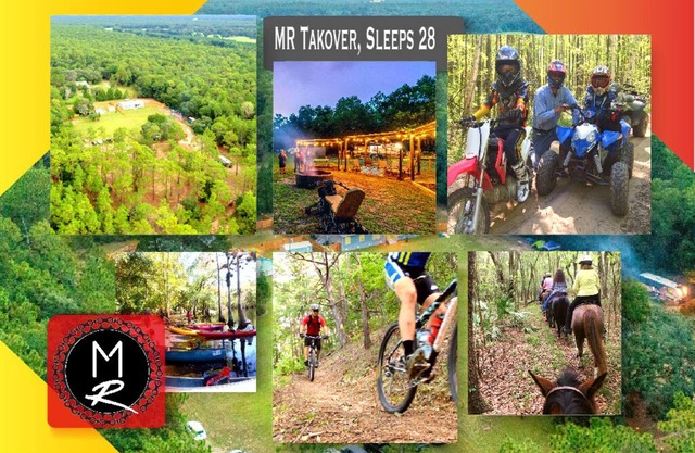 Epic Outdoor Adventures & Experiences Await Your Group at Moto Ranch! Sleeps 28