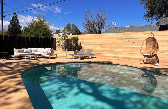 Escape to this Redding 3-Bedroom home with Outdoor Pool and Spa