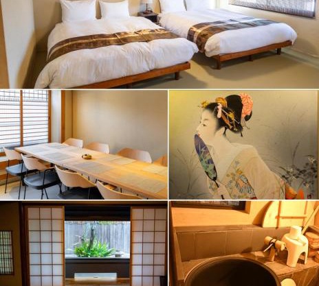Exclusive Machiya Villa Yamazoe - Kamishichiken Geisha Area