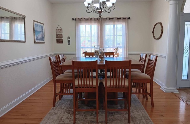 Expansive haven nestled in a serene country setting!