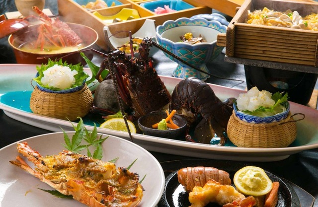 Exquisite spiny lobster Half Board plan Nonsmoking Renewal JapaneseWestern style room/Minamikyushu Kagoshima