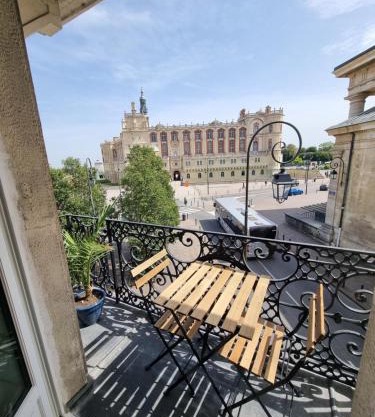 Face château St Germain en Laye, appartement 4 à 6 personnes, 23 min de Paris Champs-Elysées
