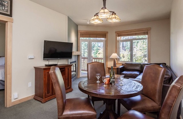 Fall Availability! Ski-in, Ski-out Mountain Condo with Alpine Views and Community Hot Tub!
