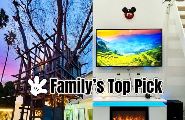 Family Favorite-Mickey Dream Loft + TREE house, A Tiny Home Adventure