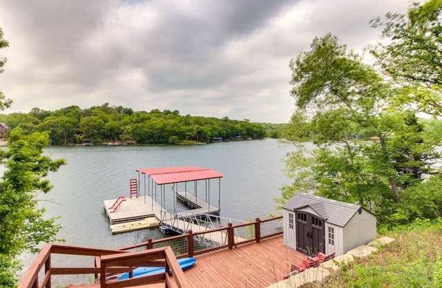 Family-Friendly Lake Getaway w/ Dock Near KC!