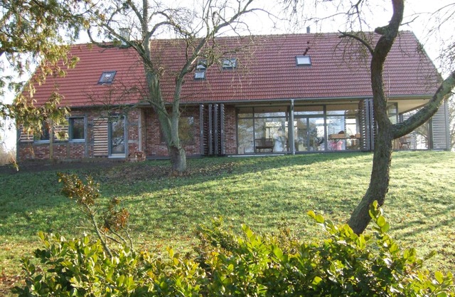 Fantastic secluded location on the river Aland in a nature reserve.
