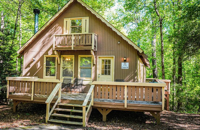 Feel secluded in this spacious chalet steps from our amenities!