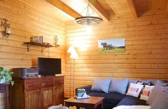 Ferienblockhaus "Little Countryman", 100qm, 2 Schlafzimmer für max. 8 Personen