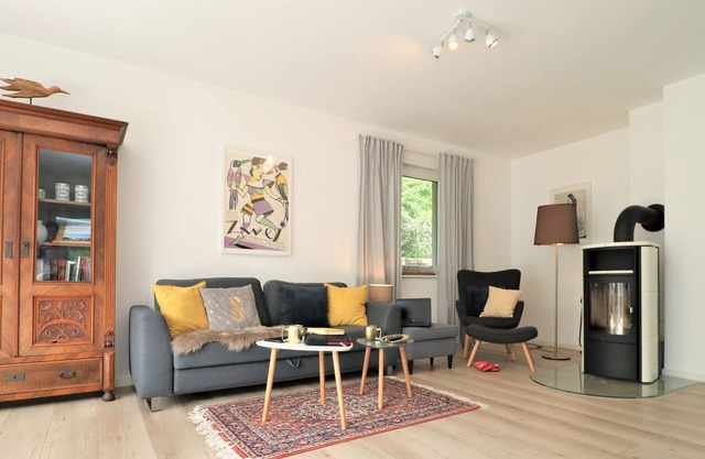 Ferienwohnung mit Terrasse und Garten in Strandnaher Lage