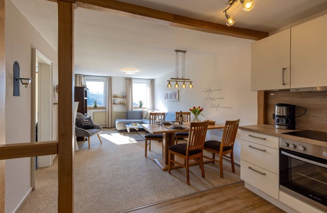Ferienwohnung Fernblick, 52qm, 1 Schlafzimmer, Max. 4 Personen