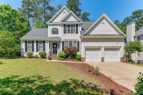 Fire Pit and Pool Access Quiet Holly Springs Home