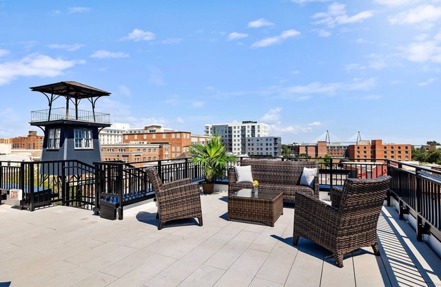 Fire Tower | Fresh 1BR Suite + Courtyard + Rooftop