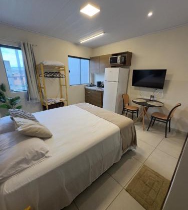 Flat 03 Tudo novo e bem equipado - Terra das Águas