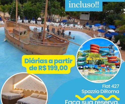 Flat 427 com clube diroma GRATIS TODOS OS DIAS!