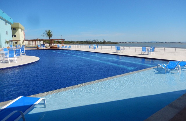 Flat between sea and lagoon
