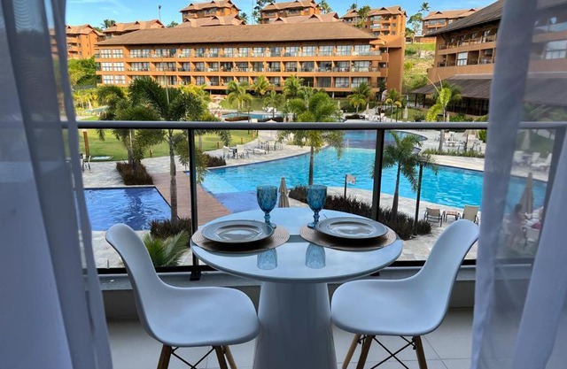 Flat com vista linda Eco Resort