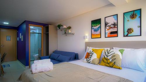 Flat Completo Prox Manaíra Shopping e Praia