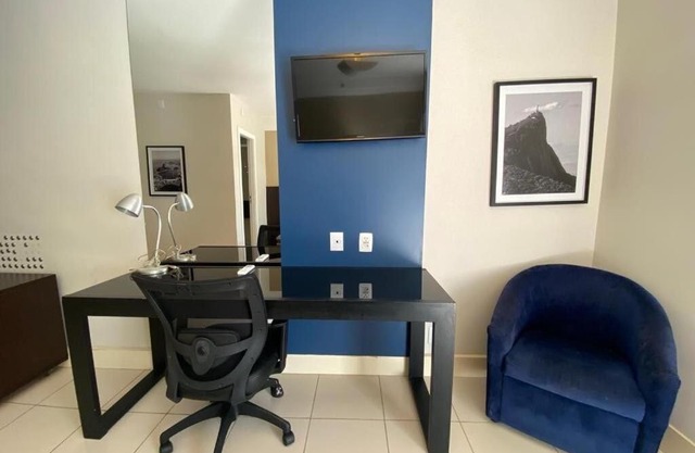 Flat em frente a praia Macaé