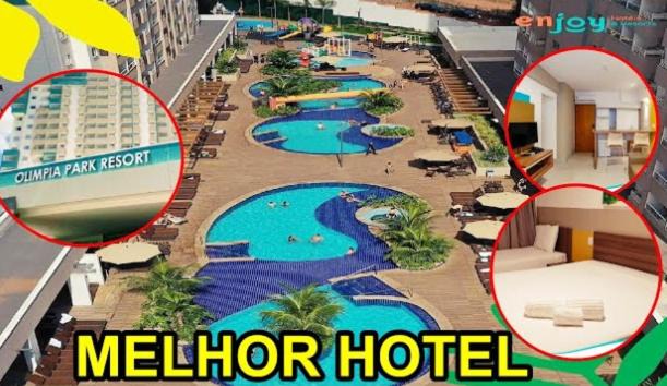 Flat no Olimpia Park Resort (ao lado do Thermas dos Laranjais)