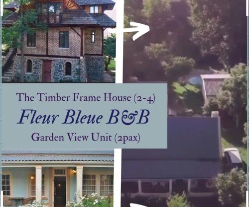 Fleur Bleue & The Timber Frame