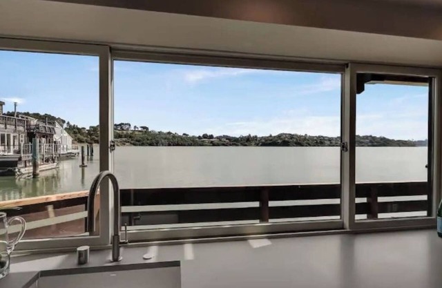 Floating condo 'C' on Sausalito's Richardson Bay