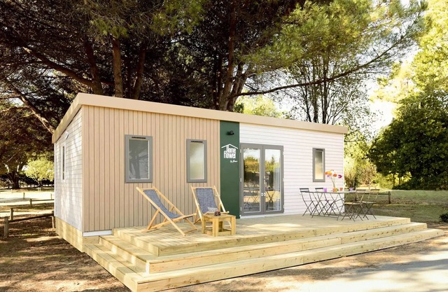Flower Camping Ile des Trois Rois * - Homeflower Premium 34m2 3 bedrooms + semi-covered terrace 6 people