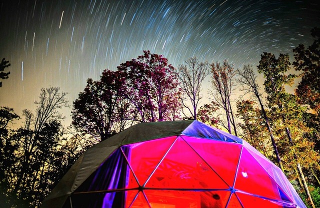 Forest Fairy dome in Smoky mountains - GlampiTiNnn