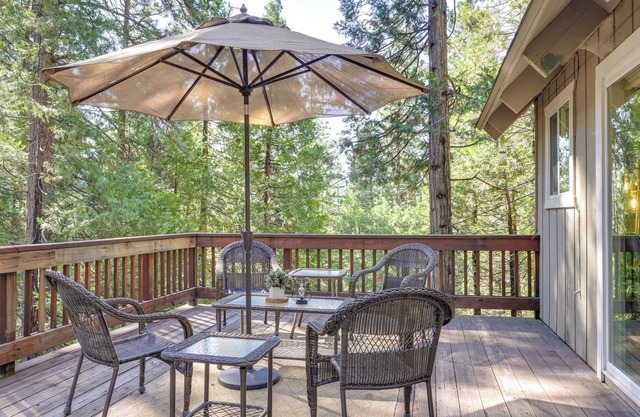 Forested Cold Springs Cabin w/Wood-burning Stove!