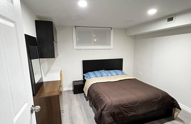 Full Furnished Freshly renovated cozy basement 5 minutes to Upper Canada Mall