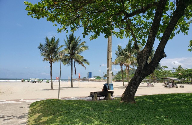 Fully furnished seafront kit in Santos for up to 04 guests