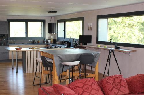 Gîte écologique avec vue Forêt & Vallée Dordogne !