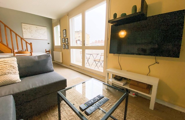 #GE - The Bostonian in Grenoble🗽3 bedrooms with balcony