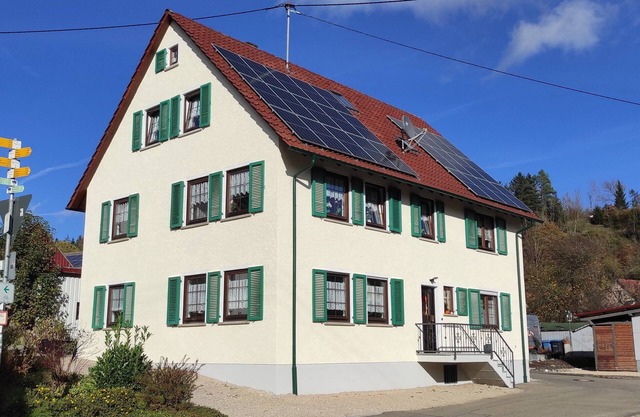 Geiger's apartment in the Laucherttal