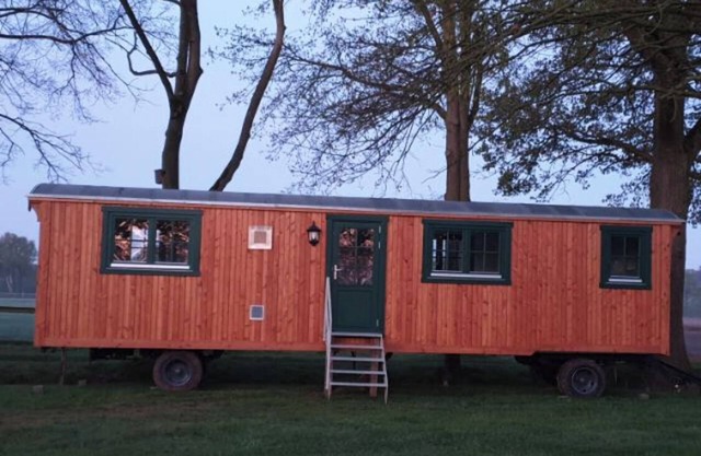 Gemütlicher Bauwagen als Ferienwohnung im Grünen