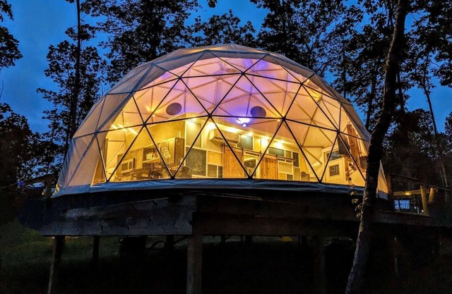Glamping Dome at Getaway on Ranger Creek